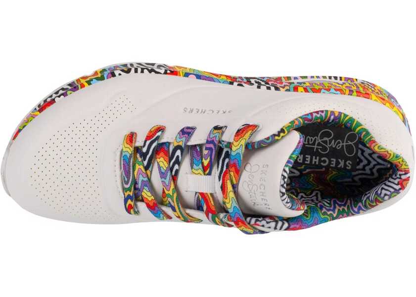 Sneakers SKECHERS Jen Stark: Uno - Mini Drip White Femei (BM 15721844) 3