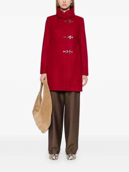 Paltoane Fay ROMANTIC LINED COAT Red Femei (BM 15722210) 2