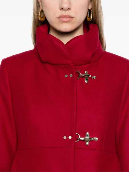 Paltoane Fay ROMANTIC LINED COAT Red Femei (BM 15722210) 5