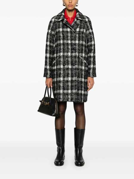 Paltoane Fay DOUBLE BREASTED JACQUELINE COAT  HOOK Black   Femei (BM 15722222) 2