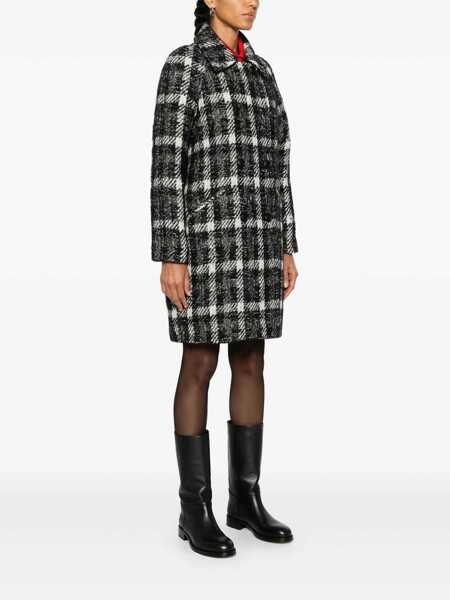 Paltoane Fay DOUBLE BREASTED JACQUELINE COAT  HOOK Black   Femei (BM 15722222) 3