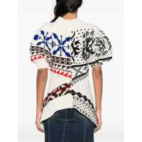 Pulovere Sacai Dama - Pulovere Sacai Sacai Jacquard Sweater MULTICOLOR Femei (BM 15724184) - B-mall.ro