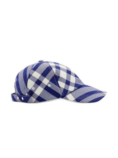 Sepci Burberry Burberry Check Motif Baseball Cap BLUE Femei (BM 15728582) 2