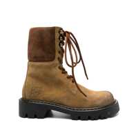 Bocanci Loewe Sierra Leather Combat Boots Femei