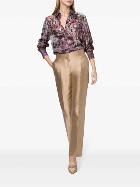 Pantaloni Alberta Ferretti Pants Beige Femei (BM 15739691) 2