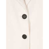 Sacouri pentru Fete - Sacouri MSGM BRUSHED VIYELLA BLAZER GIRL CREMA/CREAM White Fete (BM 15739742) - B-mall.ro