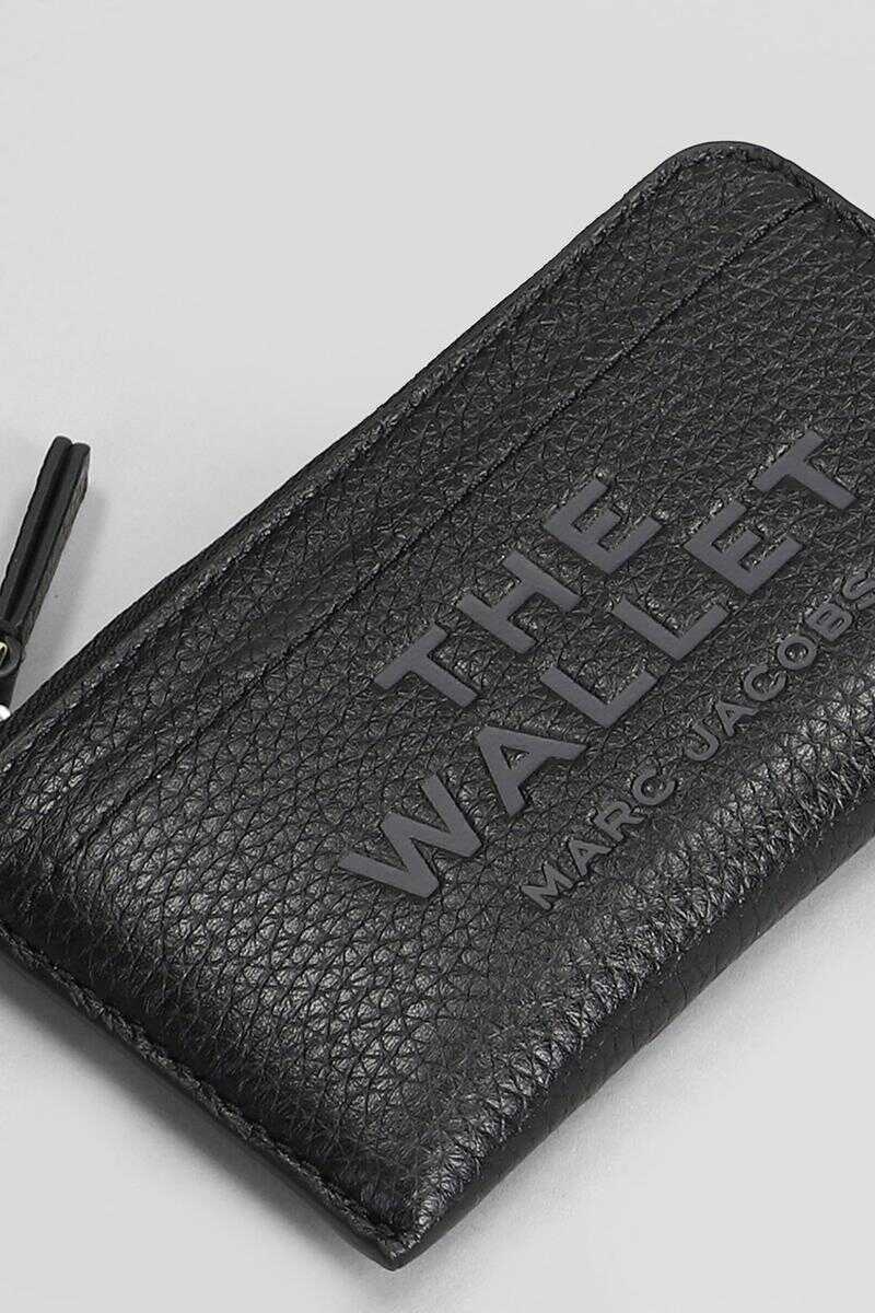 Portofele Marc Jacobs Marc Jacobs The Top Zip Multi Wallet Black Femei (BM 15740126) 4