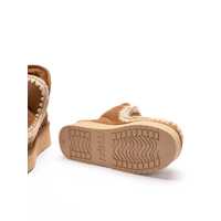 Bocanci Mou Dama - Bocanci Mou Mou Mini Eskimo Platform Boots Brown Femei (BM 15741089) - B-mall.ro