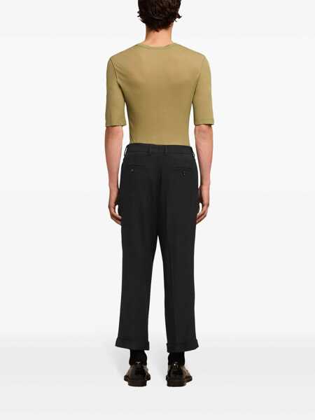 Pantaloni AMI Paris AMI Paris Pants Black Barbati (BM 15741173) 4