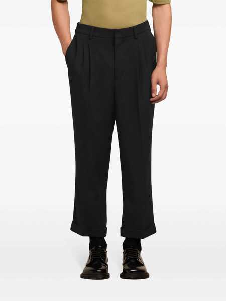 Pantaloni AMI Paris AMI Paris Pants Black Barbati (BM 15741173) 5