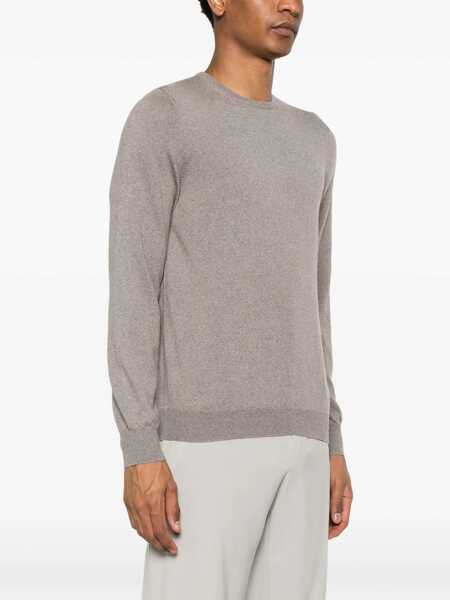 Pulovere Tagliatore Tagliatore  Sweater Grey Barbati (BM 15741275) 3