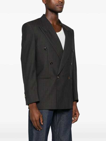 Sacouri Gucci Double-Breasted Jacket BROWN Barbati (BM 15742790) 3