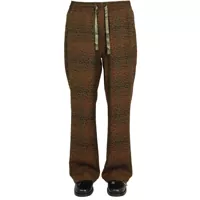 Pantaloni casual Animalier Print Pants Barbati