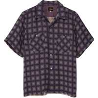 Camasi casual Check Print Shirt Barbati