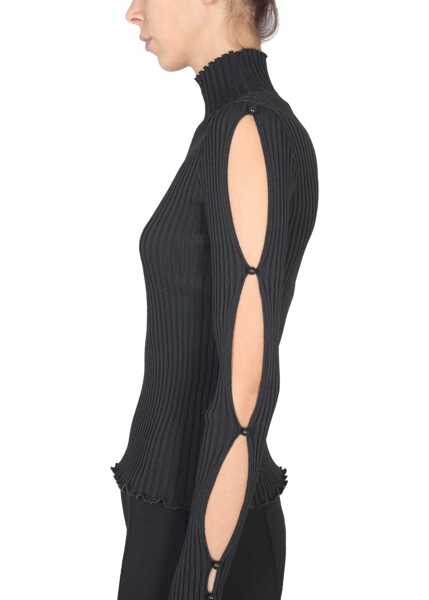 Pulovere casual Bottega Veneta Maglia A Collo Alto GREEN Femei (BM 15742907) 4