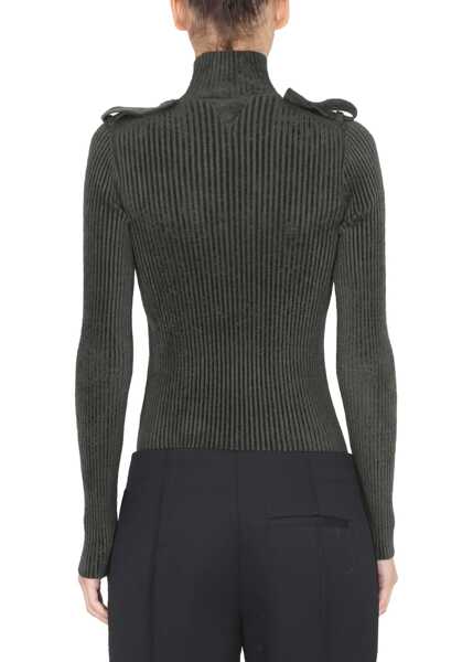 Pulovere casual Bottega Veneta Maglia Military GREEN Femei (BM 15742937) 3