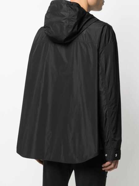 Sacouri office Balmain Giacca Con Cappuccio BLACK Barbati (BM 15742964) 4