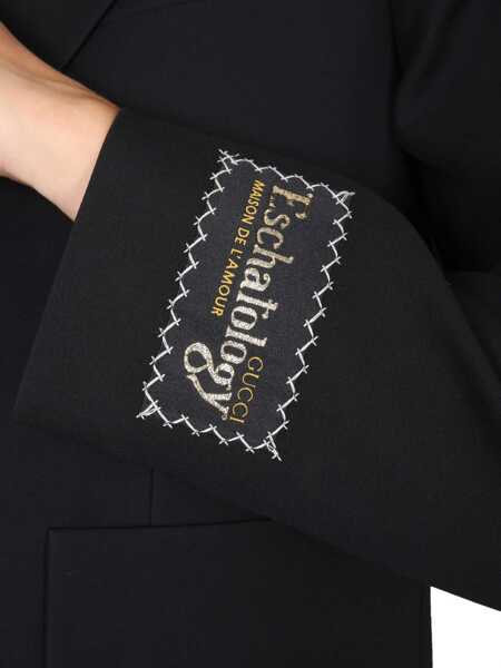 Sacouri office Gucci Giacca Monopetto BLACK Femei (BM 15742967) 4