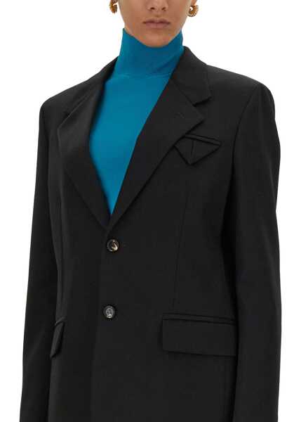 Sacouri office Bottega Veneta Giacca Monopetto In Lana BLACK Femei (BM 15742994) 4