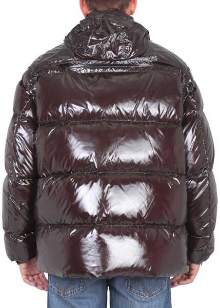 Jachete Bottega Veneta Piumino Corto Lucido BROWN Barbati (BM 15743006) 3