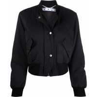Jachete Bomber Con Stampa Logo Femei
