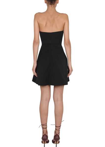 Rochii casual Bottega Veneta Abito Bustier BLACK Femei (BM 15743072) 3