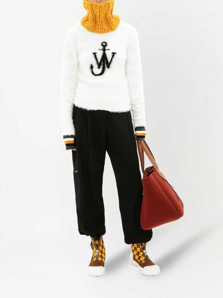 Pulovere casual JW Anderson Maglia Con Intarsio Logo WHITE Femei (BM 15743114) 2