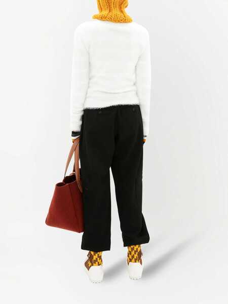 Pulovere casual JW Anderson Maglia Con Intarsio Logo WHITE Femei (BM 15743114) 4