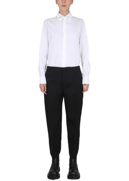 Bluze Bottega Veneta Camicia Con Colletto A Punta WHITE Femei (BM 15743117) 2