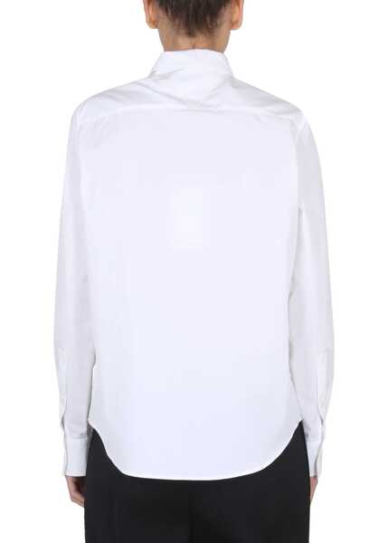 Bluze Bottega Veneta Camicia Con Colletto A Punta WHITE Femei (BM 15743117) 3