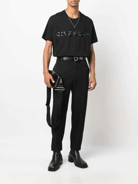 Tricouri Givenchy T-Shirt Con Logo BLACK Barbati (BM 15743123) 2