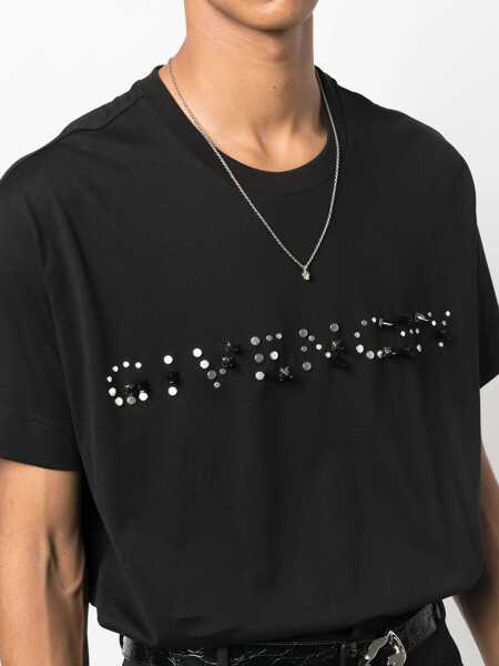 Tricouri Givenchy T-Shirt Con Logo BLACK Barbati (BM 15743123) 5