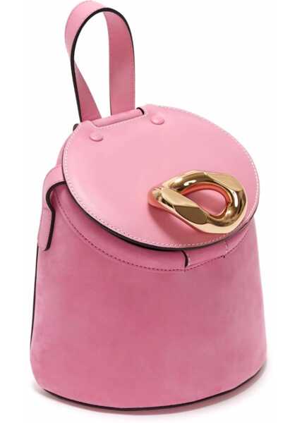 Genti tip postas JW Anderson Borsa Lid Bucket PINK Femei (BM 15743153) 3