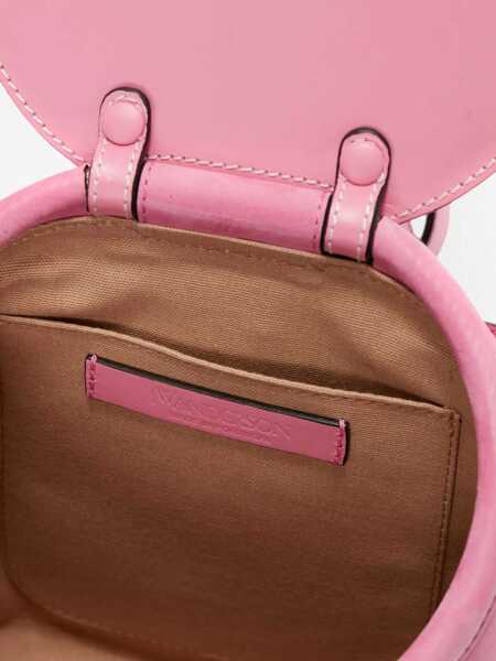 Genti tip postas JW Anderson Borsa Lid Bucket PINK Femei (BM 15743153) 4