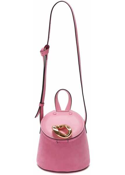 Genti tip postas JW Anderson Borsa Lid Bucket PINK Femei (BM 15743153) 5