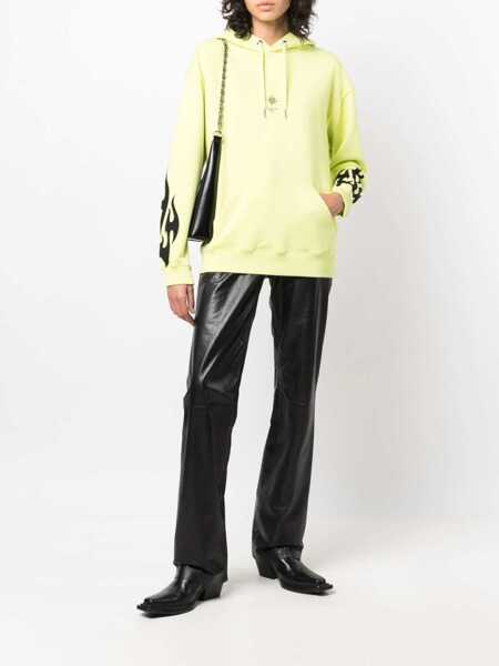 Bluze de trening Givenchy Felpa Sacred Heart YELLOW Femei (BM 15743168) 2