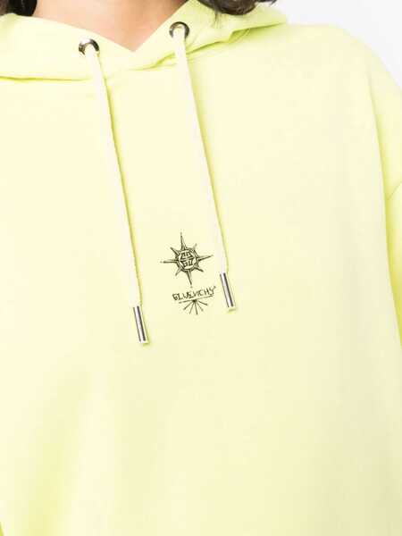 Bluze de trening Givenchy Felpa Sacred Heart YELLOW Femei (BM 15743168) 5