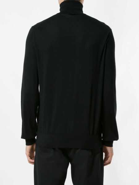 Pulovere casual Dolce & Gabbana Maglia A Collo Alto BLACK Barbati (BM 15743192) 4