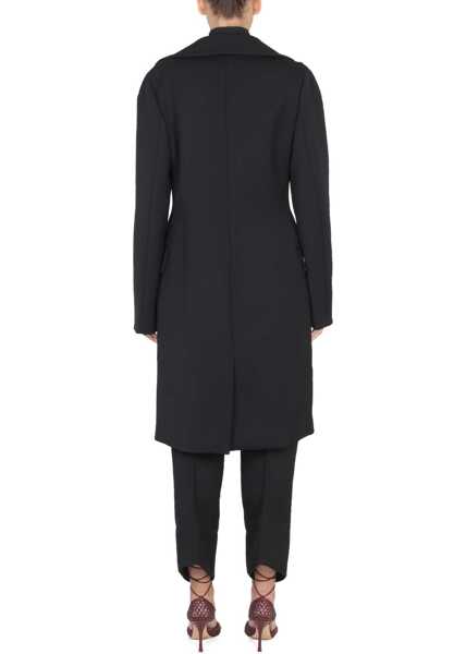 Trenciuri Bottega Veneta Cappotto Doppio Petto BLACK Femei (BM 15743207) 3
