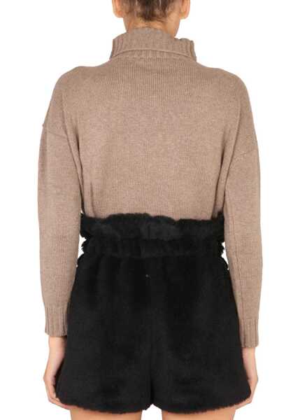 Pulovere casual Max Mara Maglia Girocollo BEIGE Femei (BM 15743231) 3
