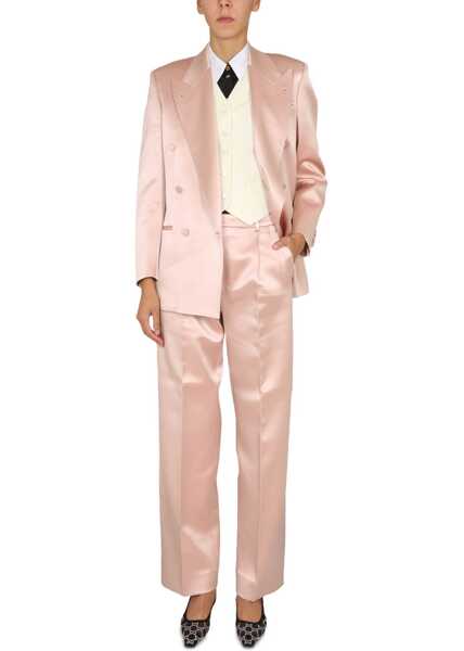 Sacouri office Gucci Silk Duchesse Jacket PINK Femei (BM 15743300) 2