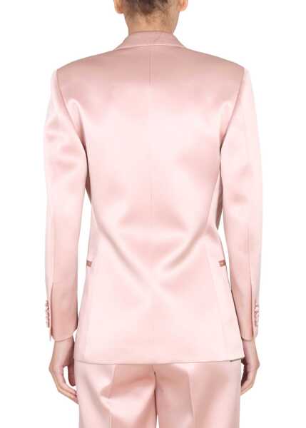Sacouri office Gucci Silk Duchesse Jacket PINK Femei (BM 15743300) 4