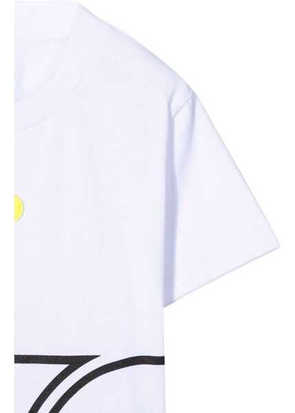 Tricouri GCDS Jersey T-Shirt Boy WHITE Baieti (BM 15743339) 3