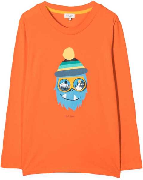 Tricouri Paul Smith Tee Shirt ORANGE Baieti (BM 15743375) 2