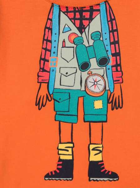 Tricouri Paul Smith Tee Shirt ORANGE Baieti (BM 15743447) 3