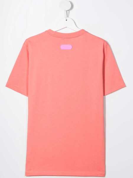 Tricouri GCDS Oversize Jersey T-Shirt Girl PINK Fete (BM 15743549) 2