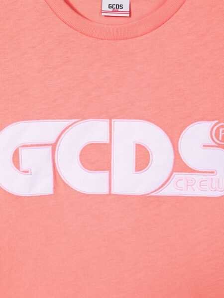 Tricouri GCDS Oversize Jersey T-Shirt Girl PINK Fete (BM 15743549) 3
