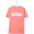GCDS Oversize Jersey T-Shirt Girl PINK
