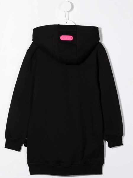 Bluze de trening GCDS Oversize Hoodie Girl BLACK Fete (BM 15743576) 2