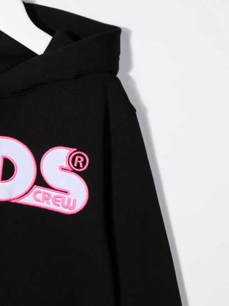 Bluze de trening GCDS Oversize Hoodie Girl BLACK Fete (BM 15743576) 3